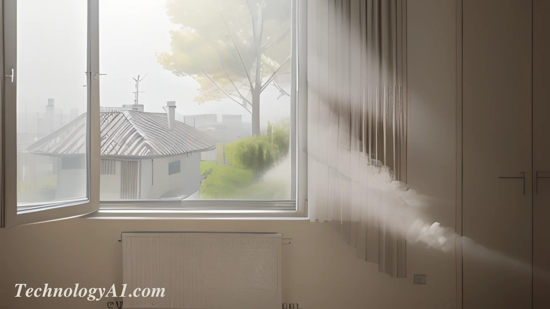pollutants from the air, such as dust By A1