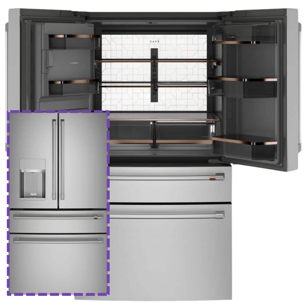 Café Stainless Steel French Door Refrigerator Café Stainless Steel French Door Refrigerator