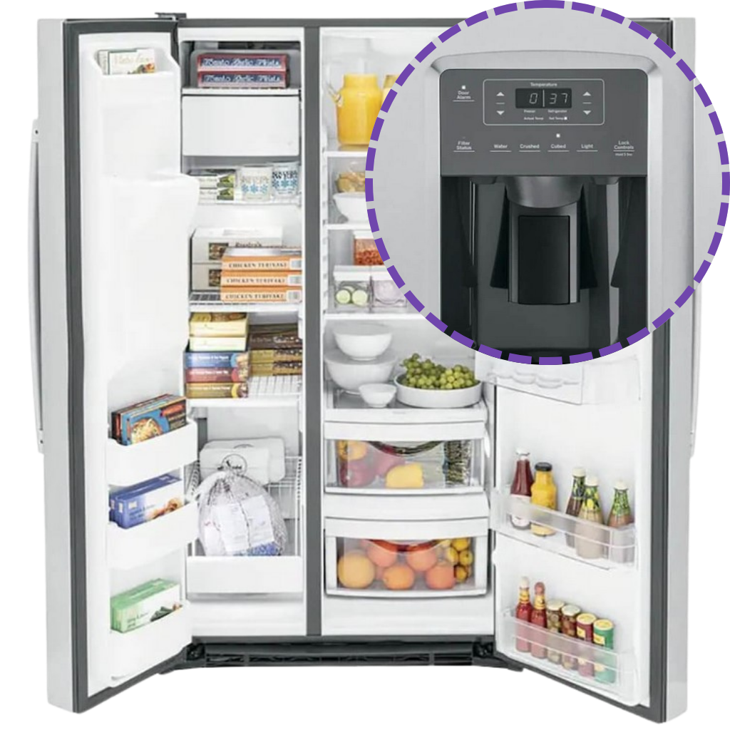 GE Profile Smart Built-In Side-by-Side Refrigerator 25.3 Cu Ft GE Profile Smart Built-In Side-by-Side Refrigerator 25.3 Cu Ft
