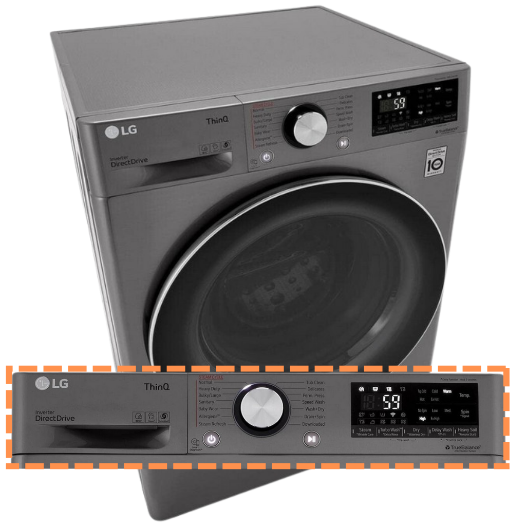 LG WM3555HVA 24 Inch Smart Front Load WasherDryer Combo with 2.4 cu.ft. LG WM3555HVA 24 Inch Smart Front Load WasherDryer Combo with 2.4 cu.ft.