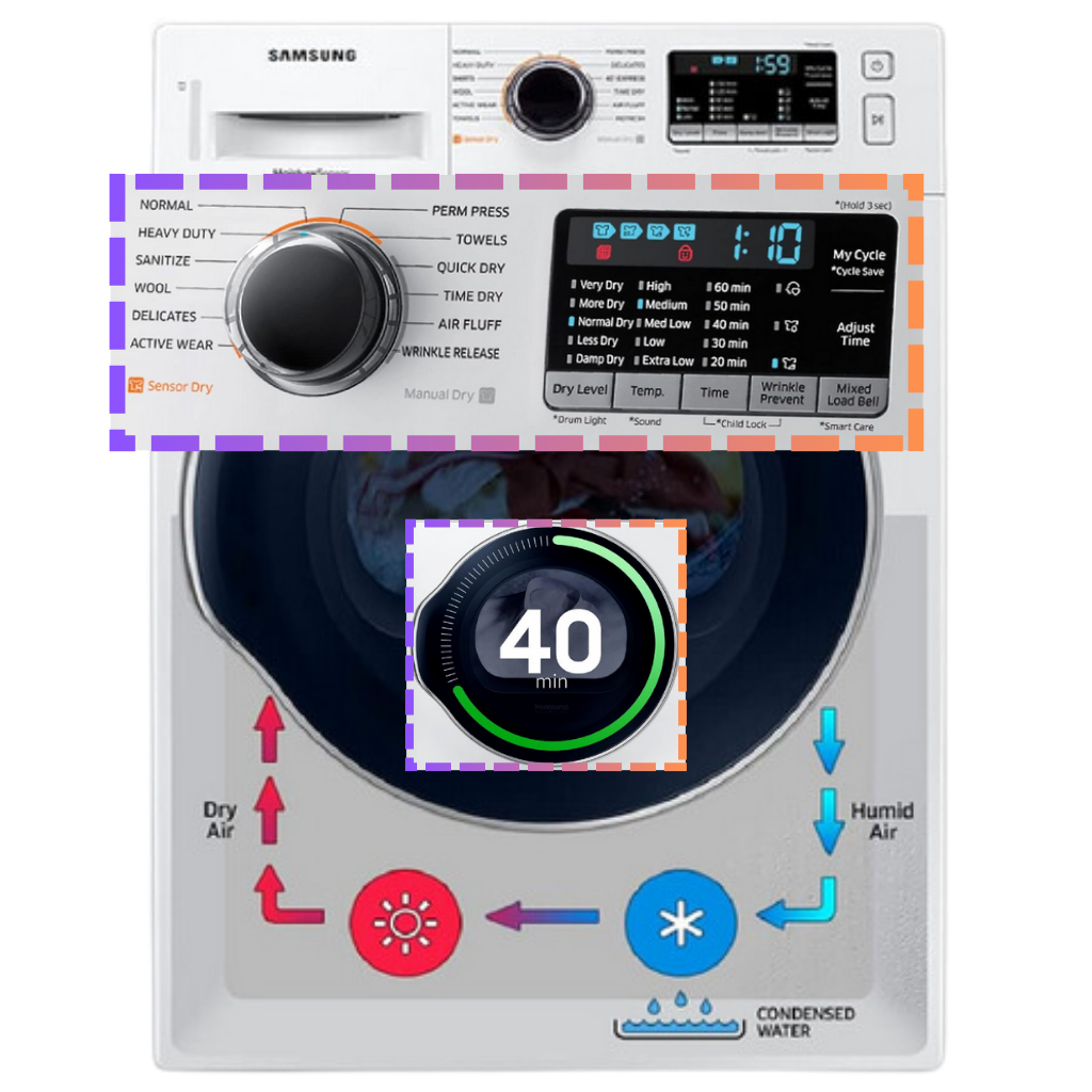 Samsung Dryer Model DV22N6800HW Samsung Dryer Model DV22N6800HW